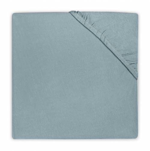 JOLLEIN Fitted Sheet Jersey 60x120 - Stone Green